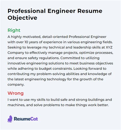 engineer resume objective|Top 17 Professional Engineer Resume Objective Examples.